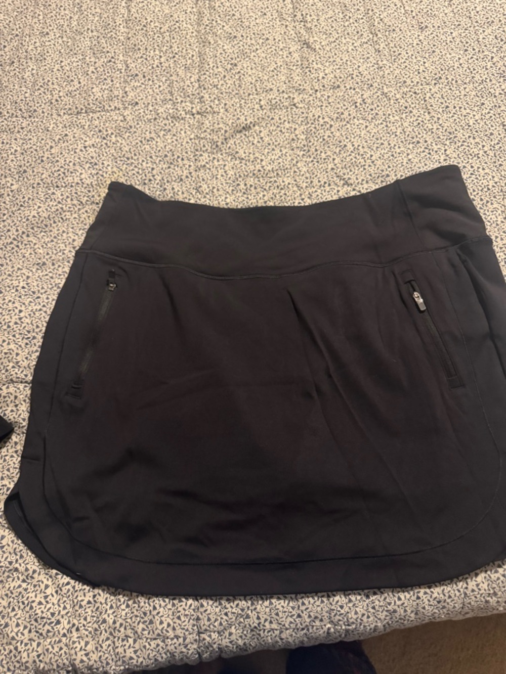 Athleta Black  Fairway Golf Skort XL